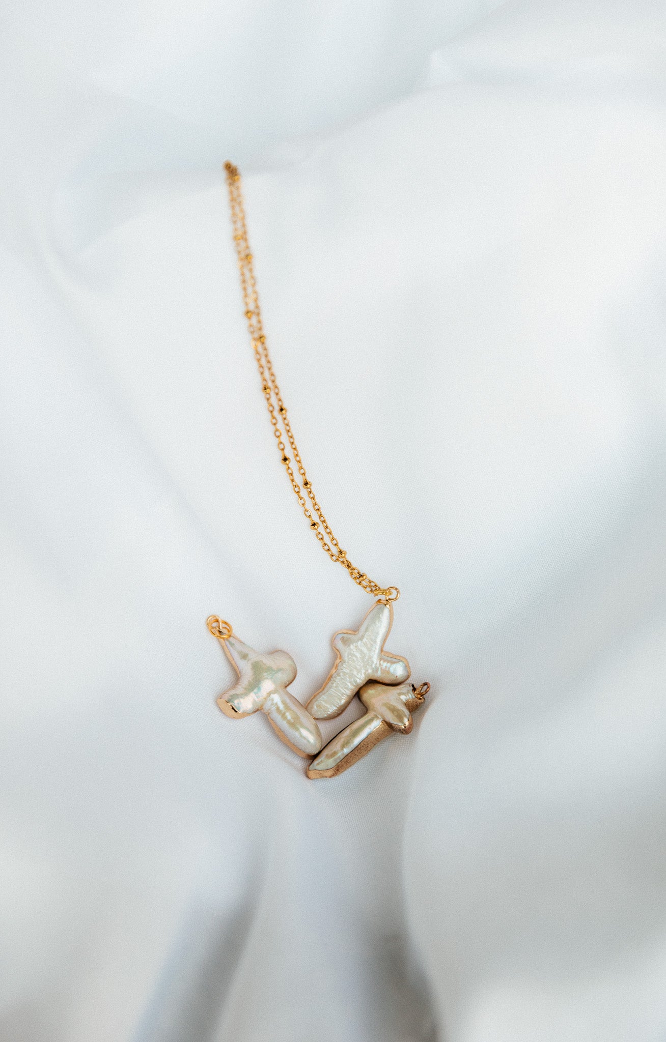 Pearl Cross- Christ is My Strength