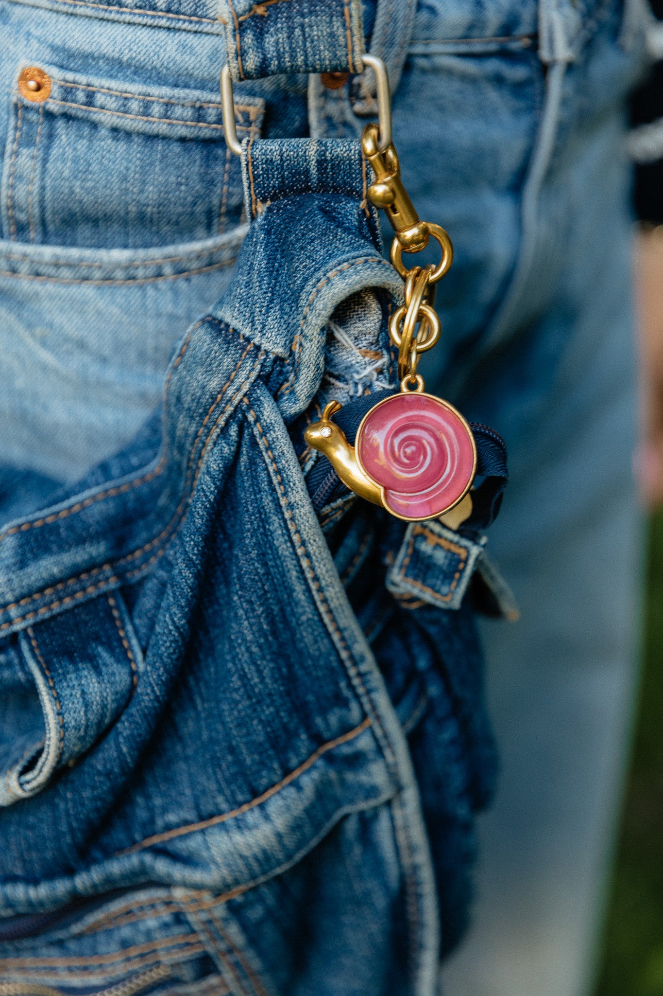 The Snail Bag Charm-Progress over Perfection